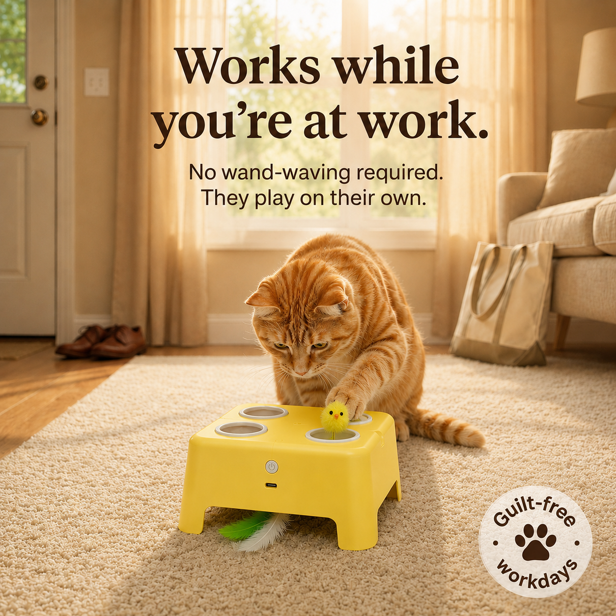 whiskers pounce n' play